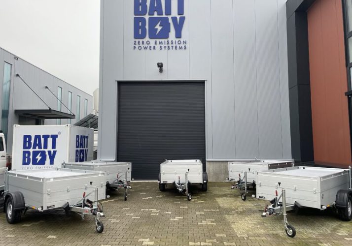 Aflevering BATT3 RENTALS BATTBOY® powertrailers